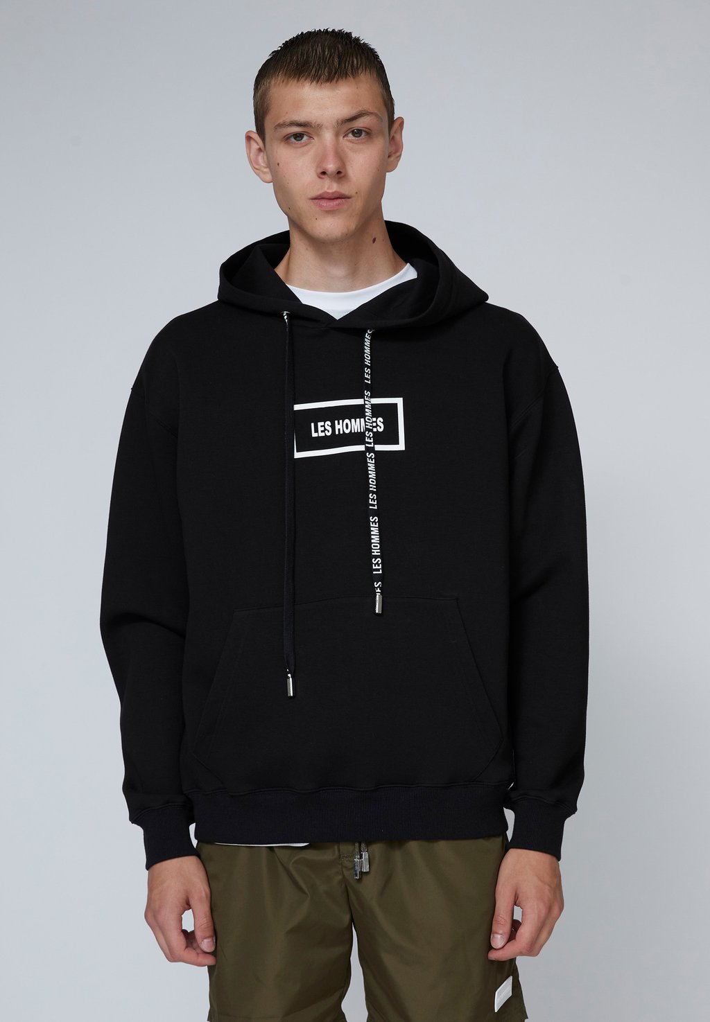 

Толстовка Hoodie LES HOMMES, черный