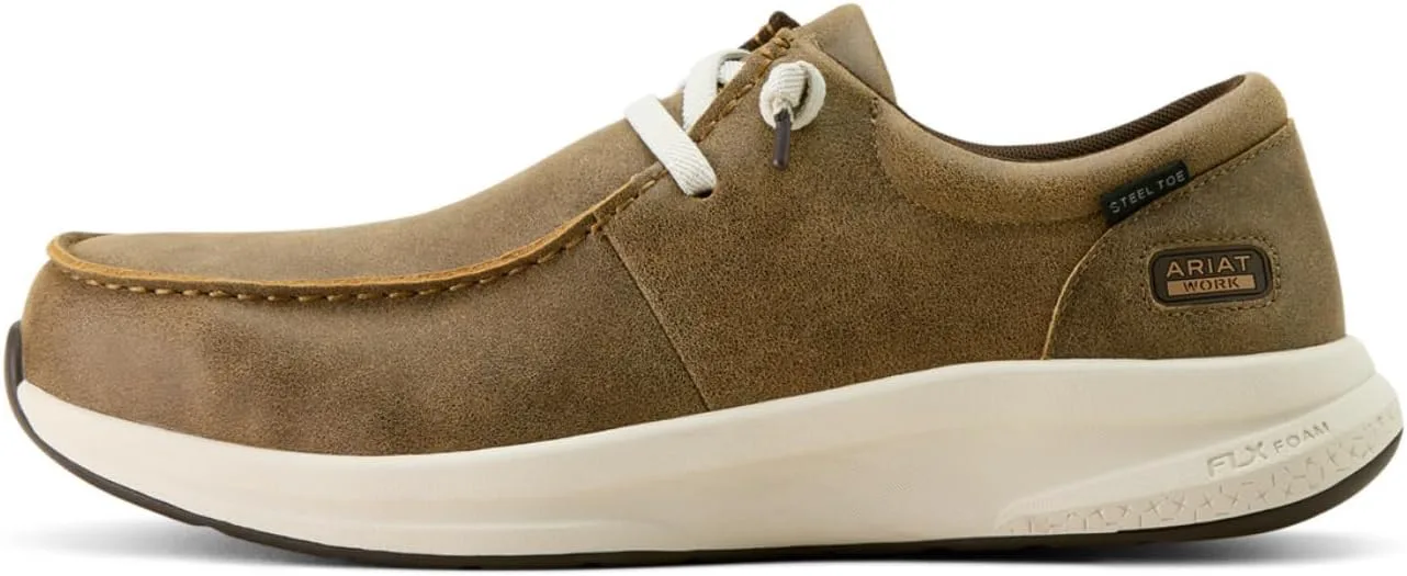 Мужские рабочие ботинки Ariat Buckeye с стальным носком, коричневый — фото 2