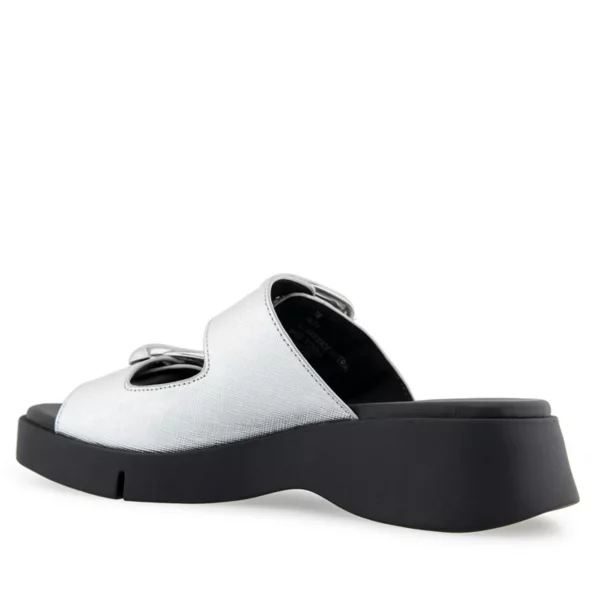 Женские сандалии Faith на платформе с квадратным каблуком Aerosoles, цвет silver metallic — фото 3
