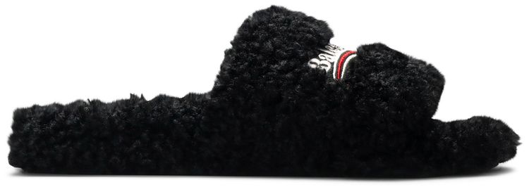 Кроссовки Balenciaga Wmns Furry Slides 'Black Red', синий