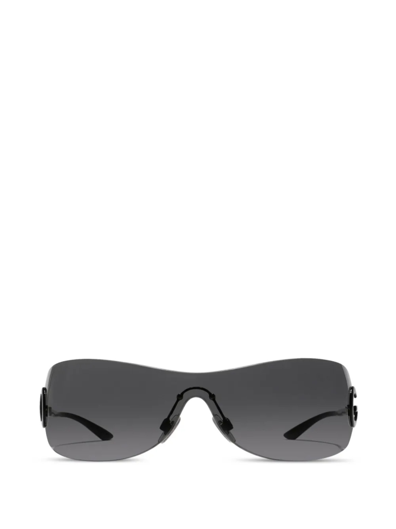 

Солнцезащитные очки с логотипом и оправой Dolce & Gabbana Eyewear, черный