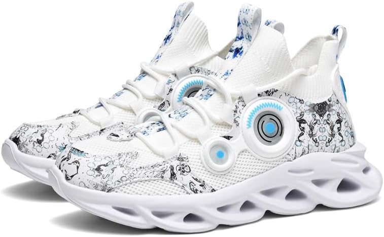 

Мужские модные кроссовки Blade, противоскользящие, для бега, тенниса и повседневной ходьбы Meixi Mobile, белый