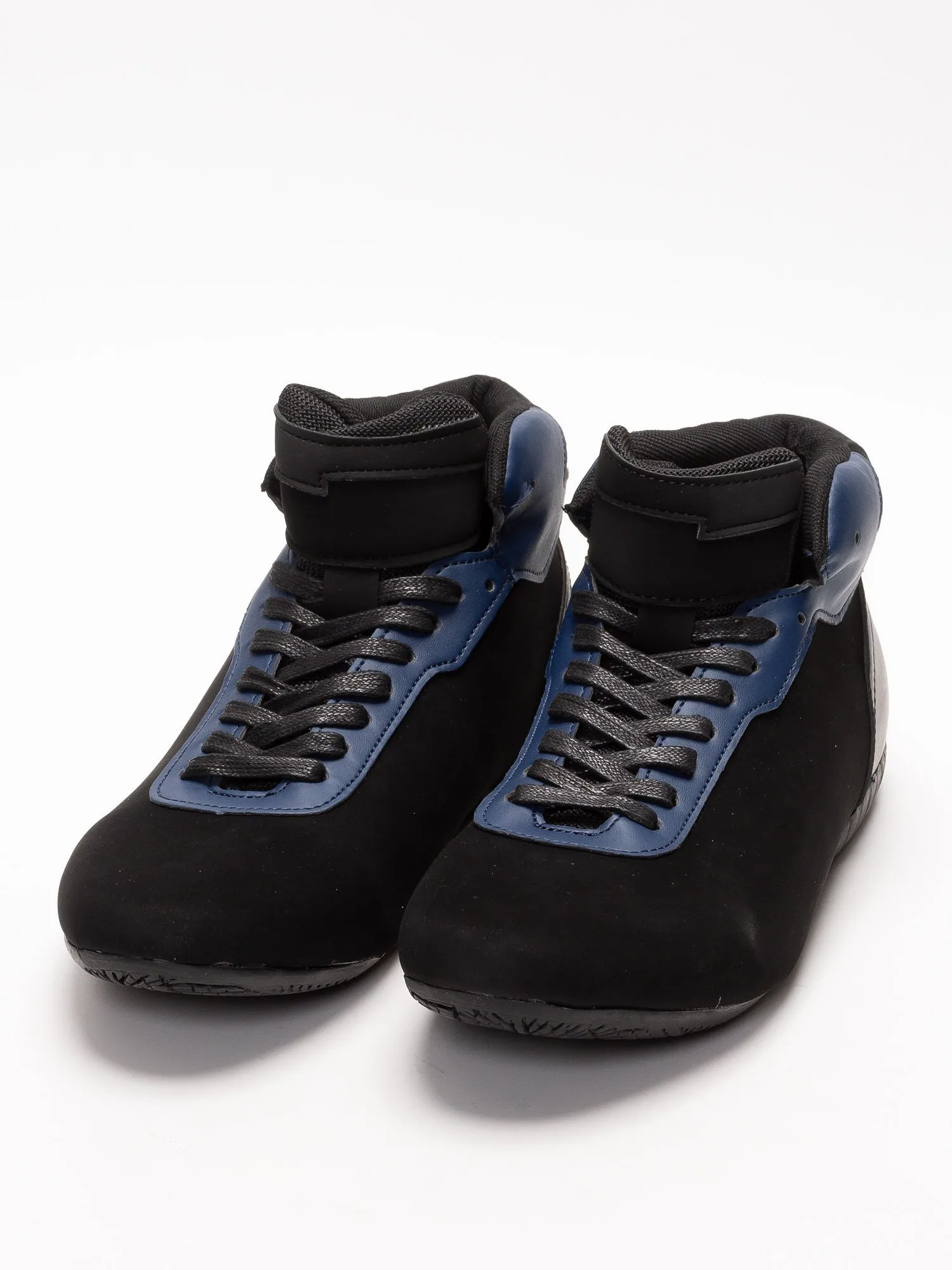 Высокие кроссовки, обувь для вождения SVEC, Black x Navy — фото 2