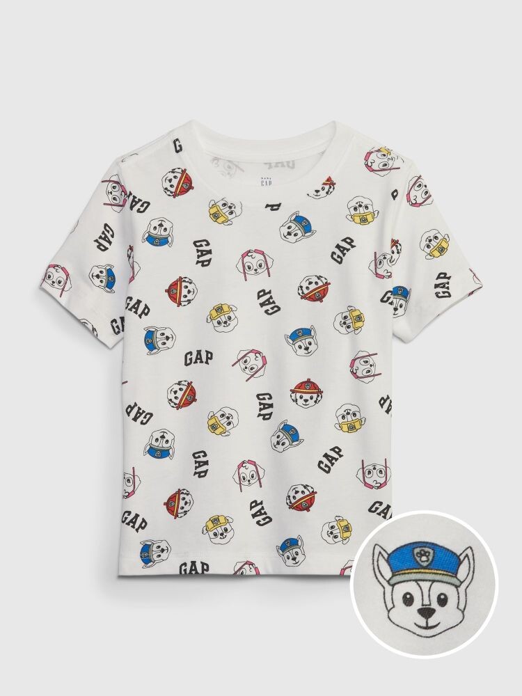 

Футболка «щенячий патруль» Gap, белый
