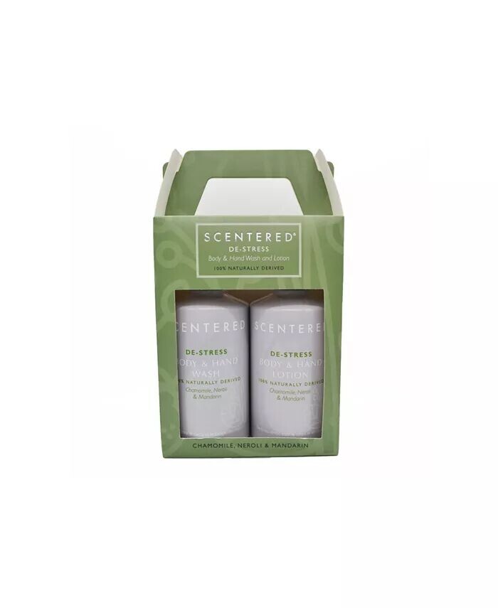 

De-Stress Body & Hand Wash and Lotion Duo, по 300 мл каждый Scentered