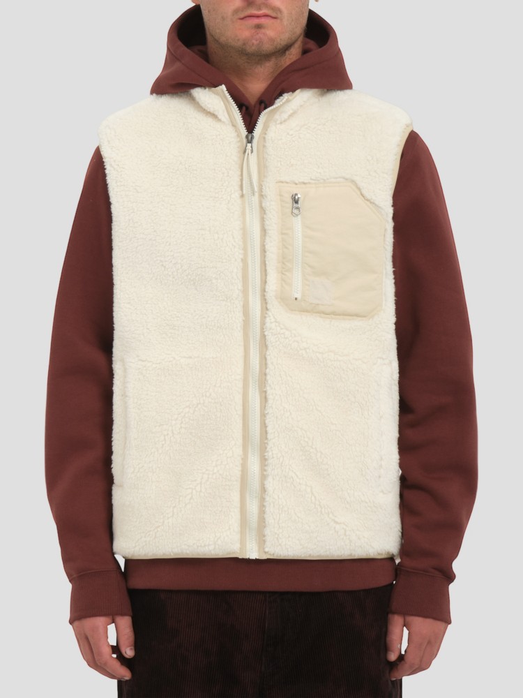 

Зимняя куртка Volcom Muzzer Fuzzar Weste, dirty white