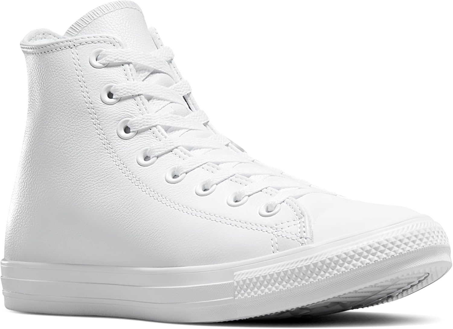 Кроссовки Converse Unisex Adult Chuck Taylor All Star с высоким кожаным верхом, белый — фото 3