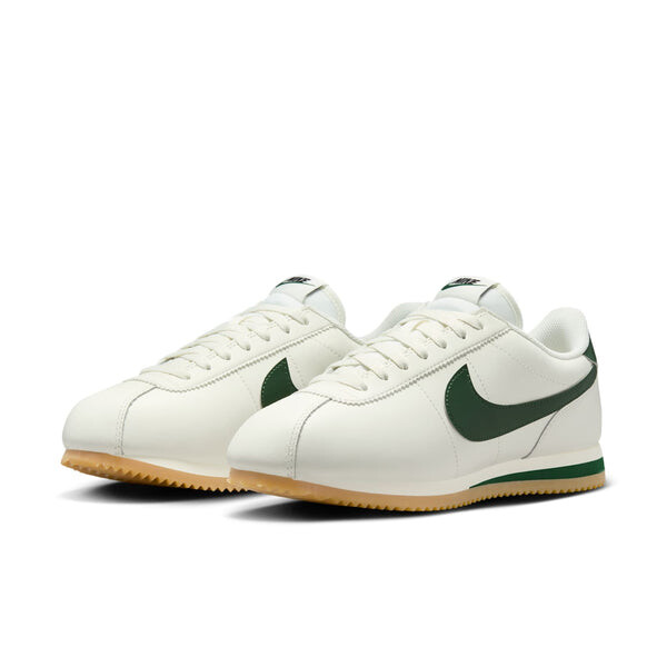Кроссовки cortez leather 'sail fir green' Nike, мультиколор — фото 3
