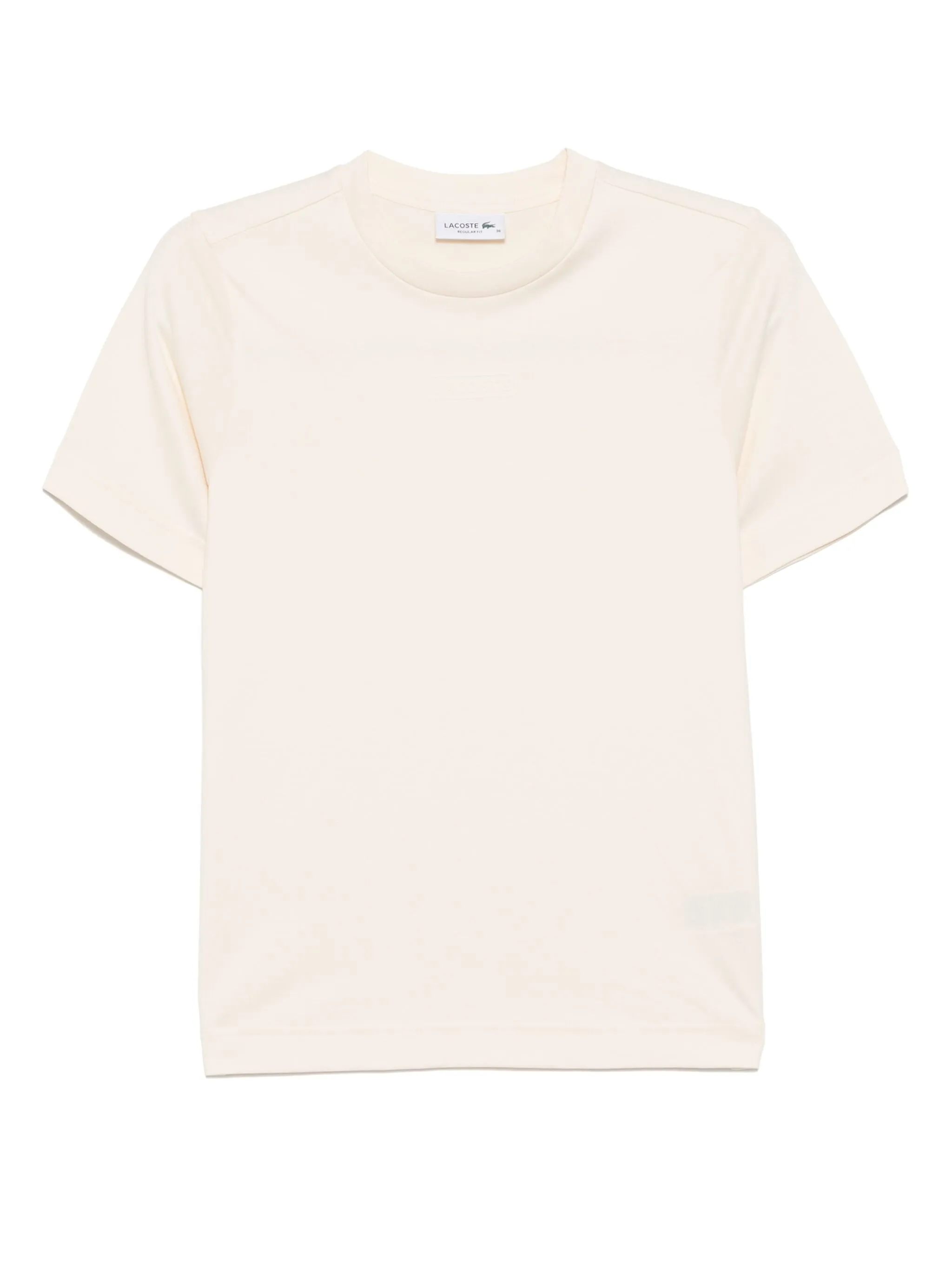 

Футболка с принтом Lacoste, кремовый