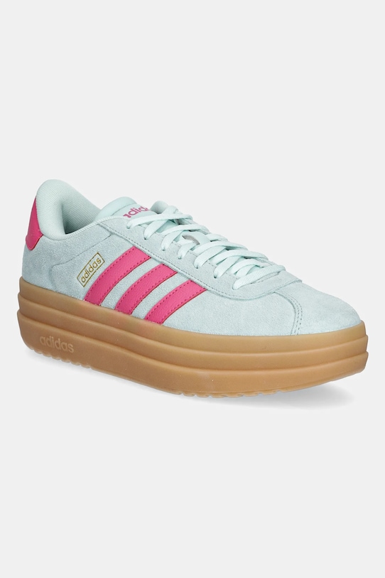 Детские кроссовки VL Court Bold Adidas, бирюзовый