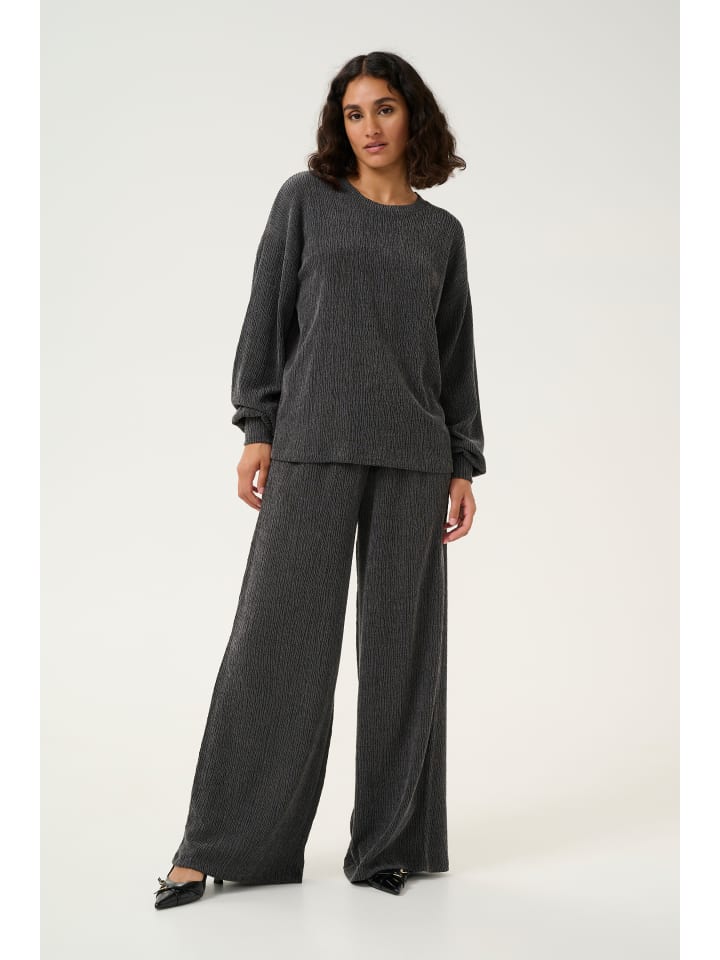 

Блузка Kaffe, цвет dark grey melange