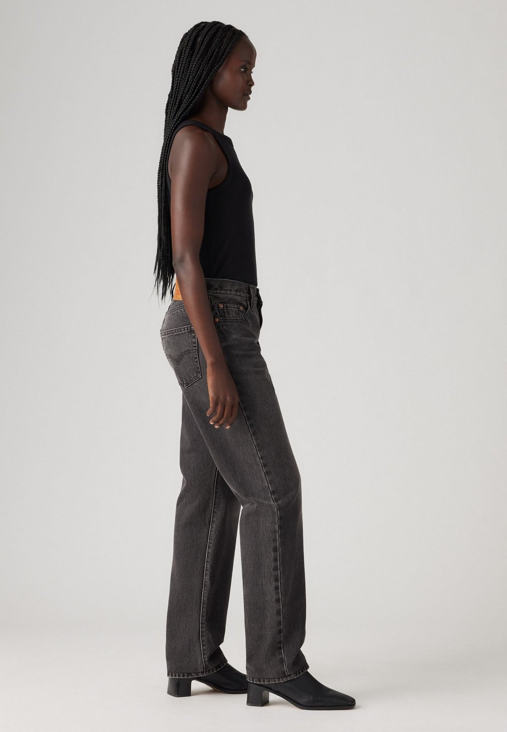 Джинсы прямого кроя 501 90's JEANS Levi's, цвет Black Denim — фото 4