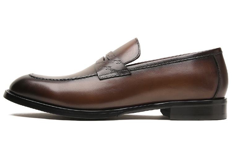 

S. T.DUPONT Лоферы мужские кофейные S.T.Dupont