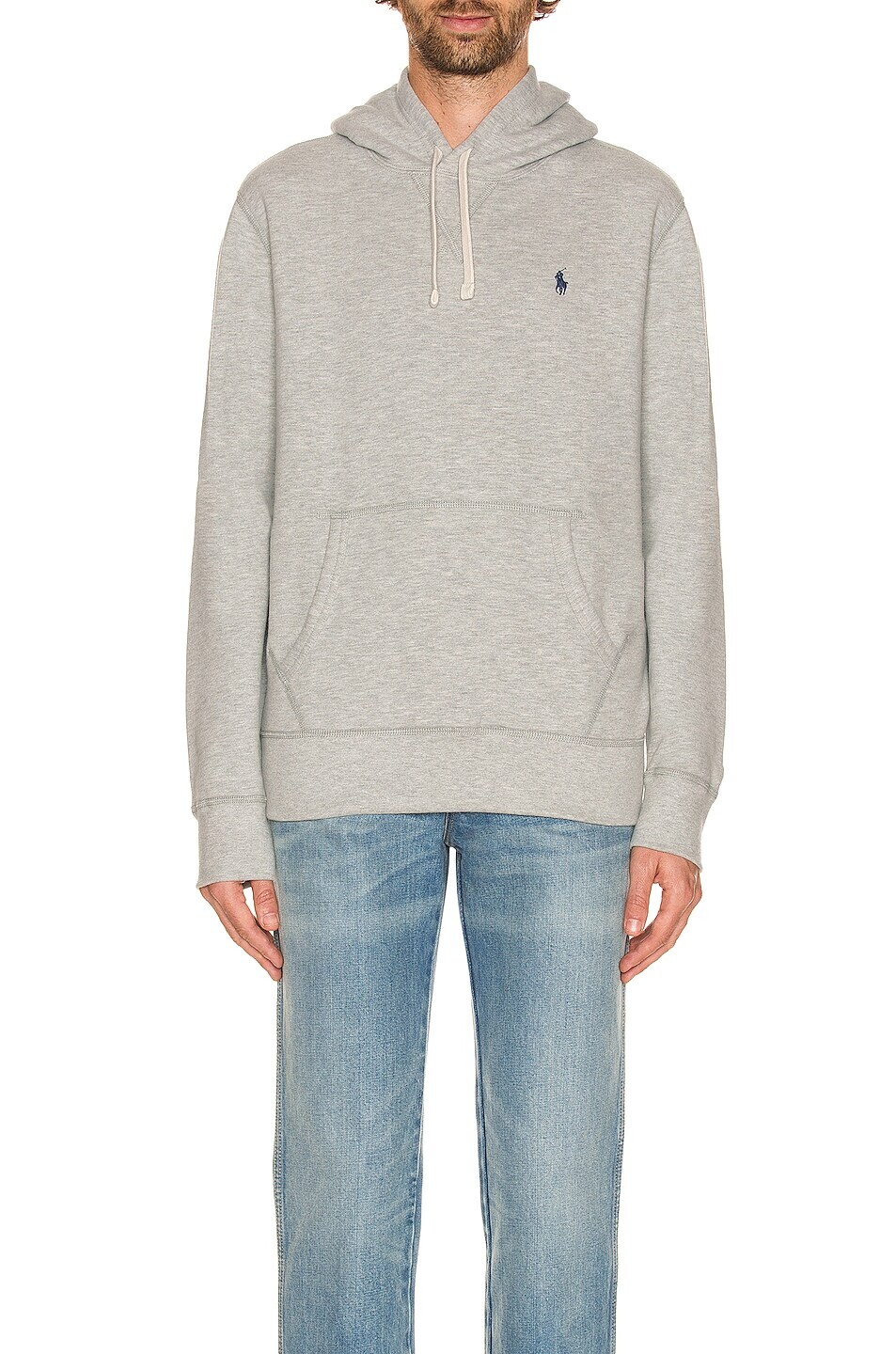 Худи Polo Ralph Lauren Fleece, цвет Andover Heather — фото 4