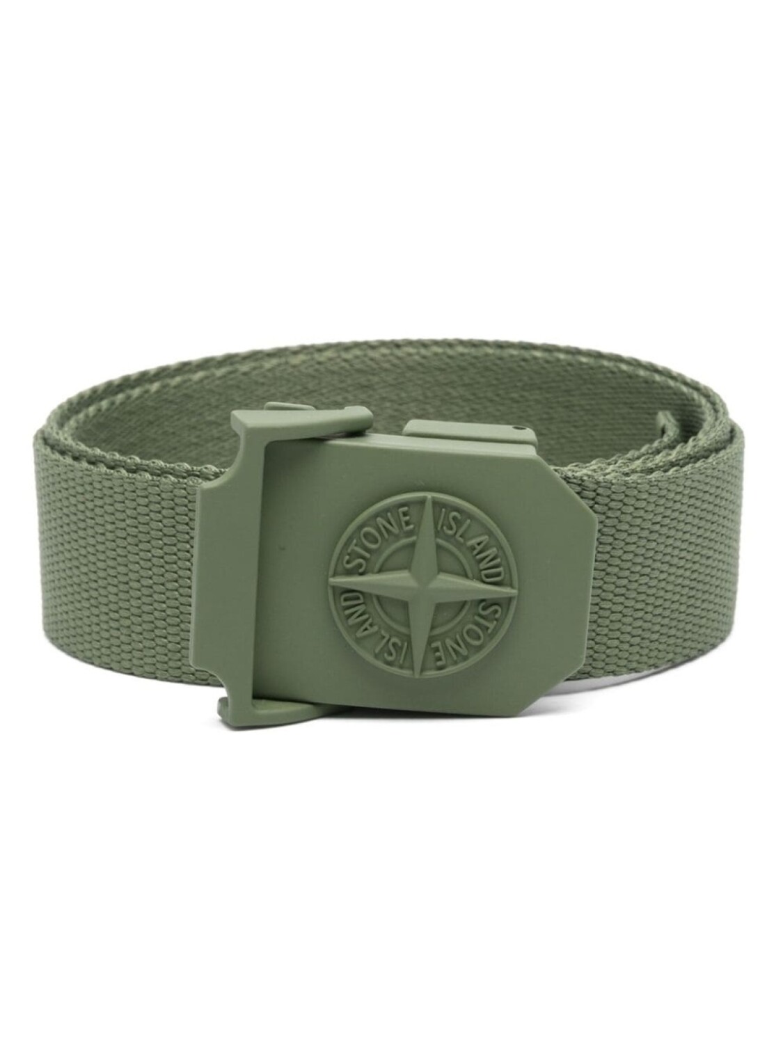 

Stone Island ремень с пряжкой Compass, зеленый