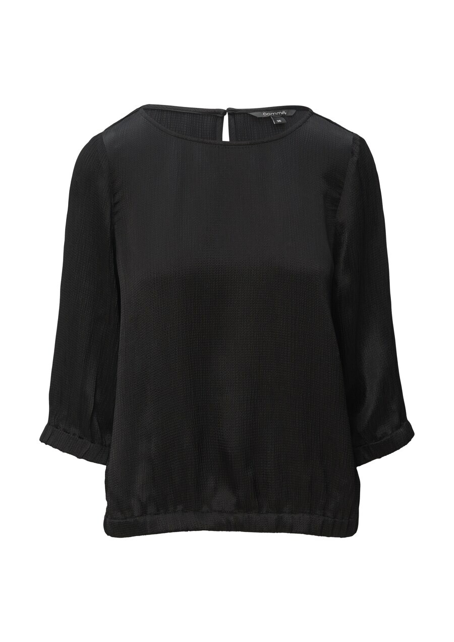 

Блузка с коротким рукавом COMMA Blouse, черный