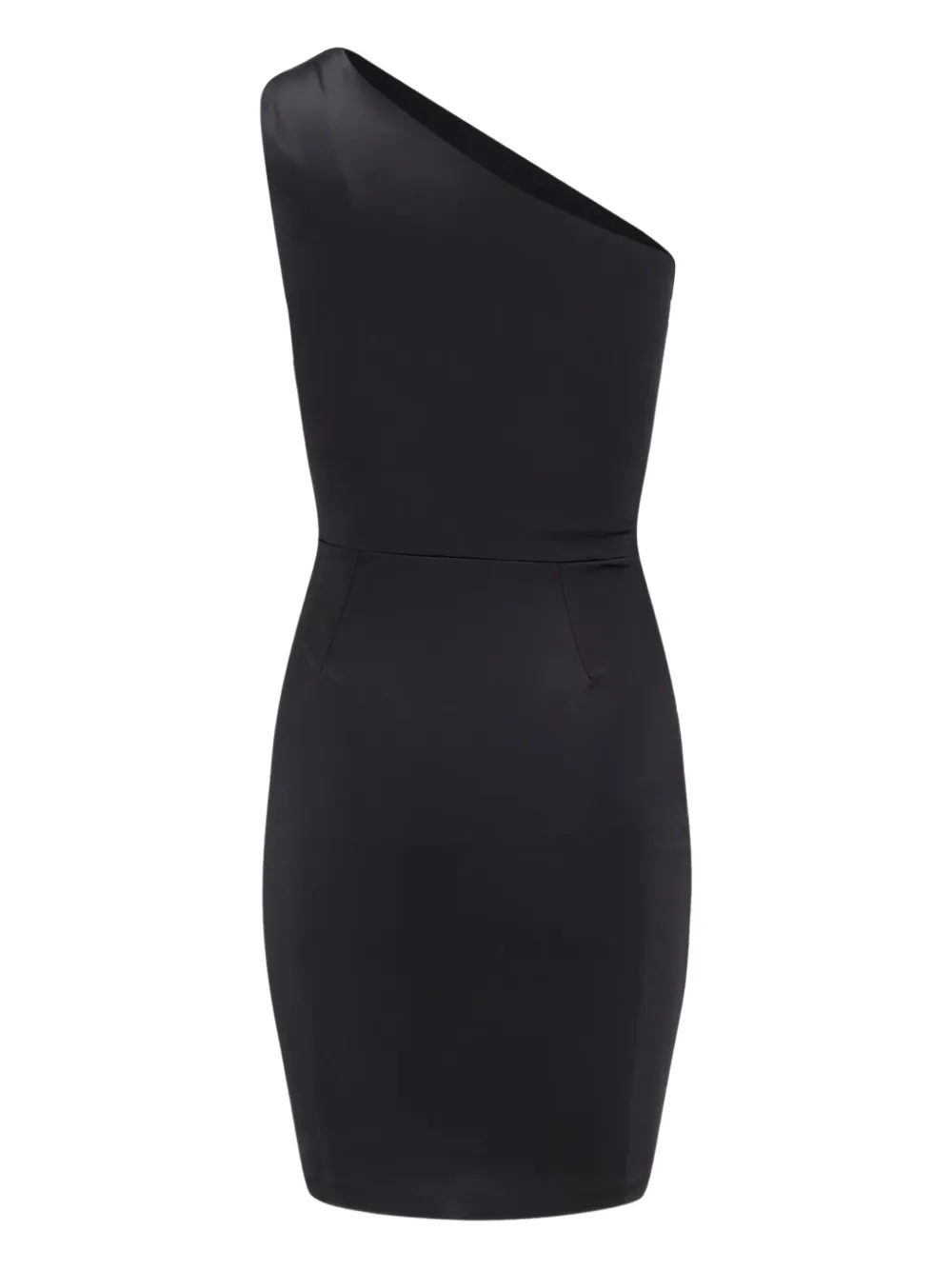 

Мини-платье с драпировкой на одно плечо Chiara Boni La Petite Robe, черный