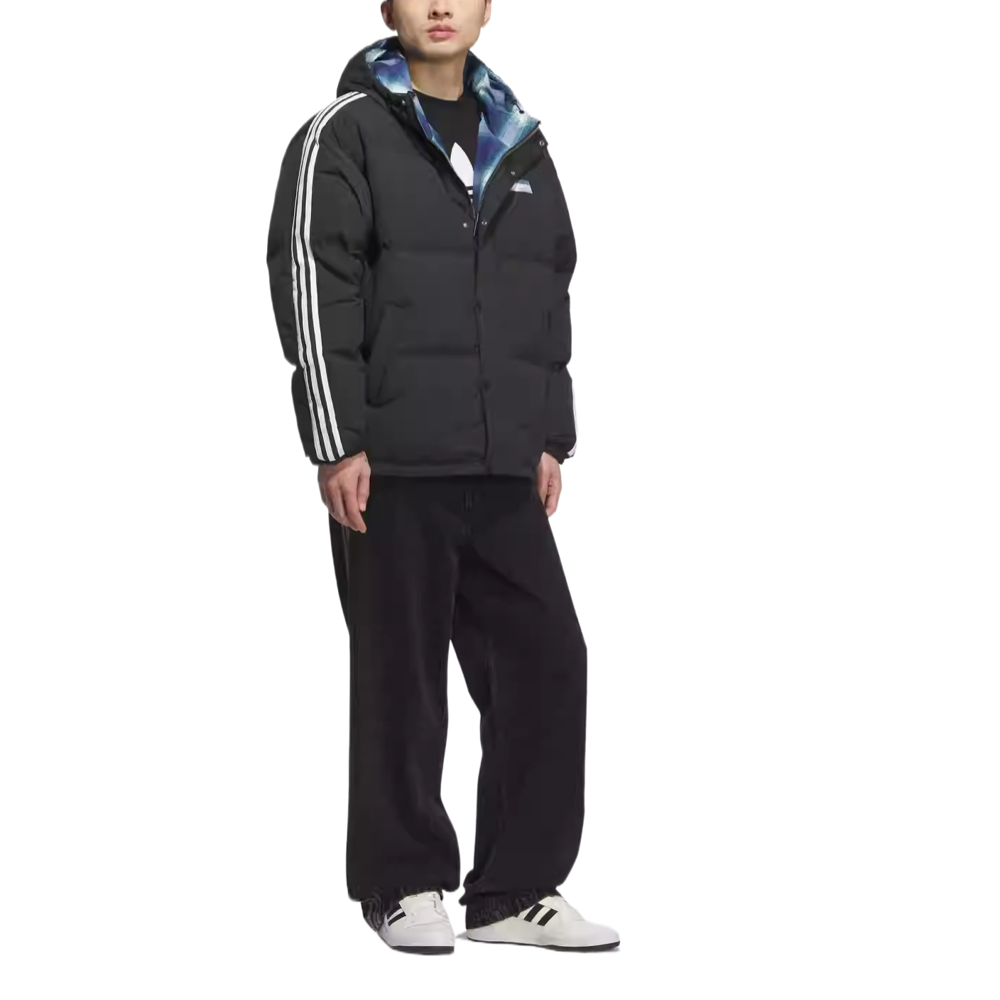 

Пуховики и куртки мужские Adidas Originals, черный