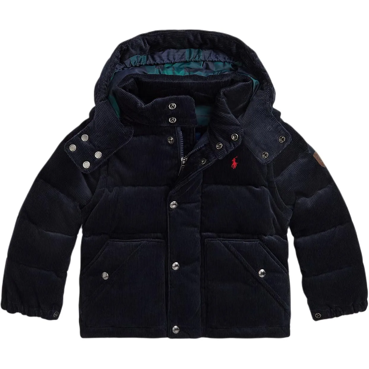 Детская пуховая куртка для детей 3-7 лет Polo Ralph Lauren, морской синий