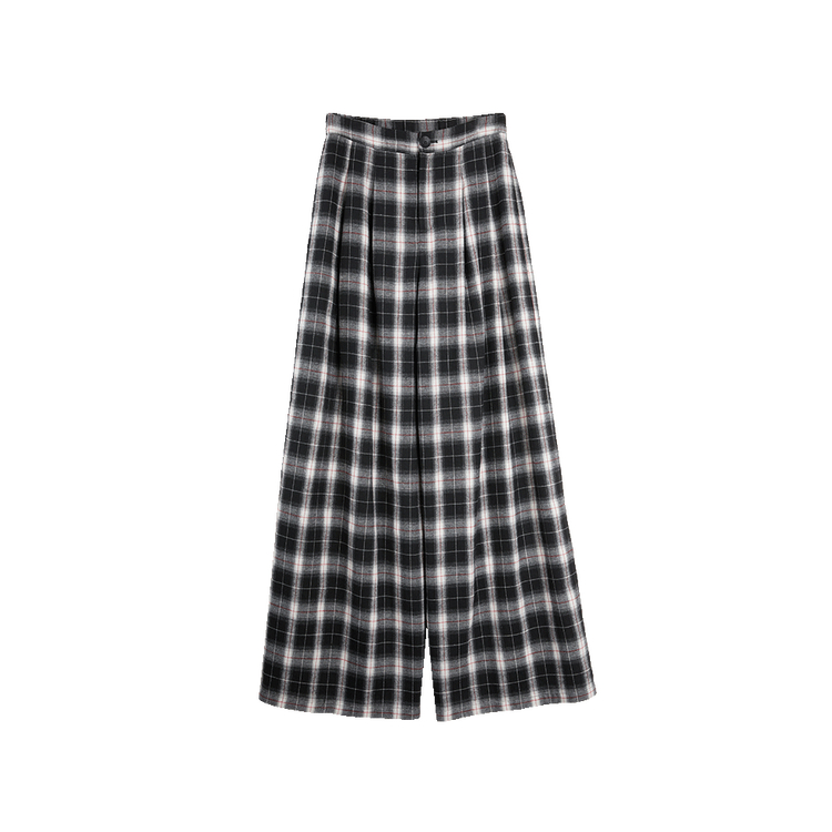 

ELLE Повседневные брюки женские Black White Moderate