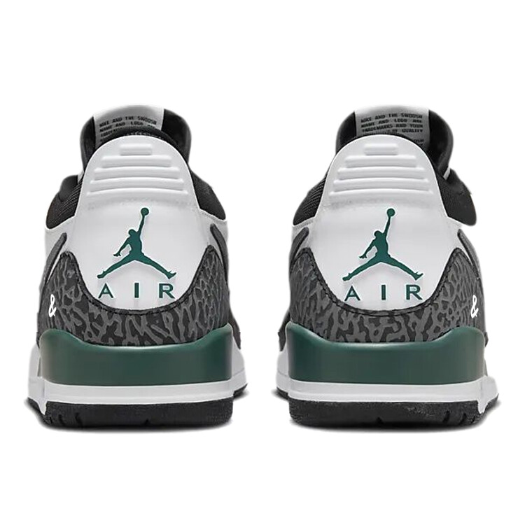 Кроссовки Jordan Legacy 312 Vintage Basketball Shoes Men Low-top Grey/white, светло-серый — фото 4