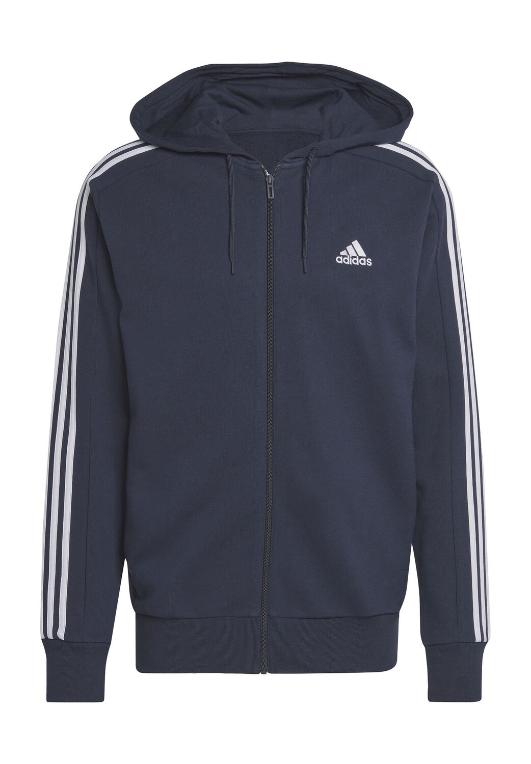 

Хлопковая толстовка с капюшоном для мужчин adidas, цвет Legink White