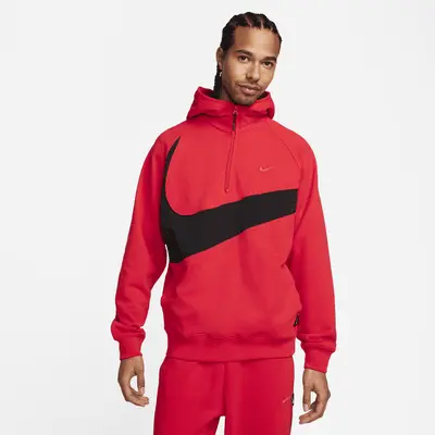 

Худи Nike Swoosh, цвет University Red/Black/University Red