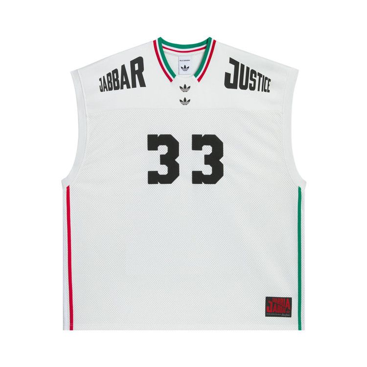 

Топ adidas x Willy Chavarria Jabbar Basketball Jersey Top, Off White
