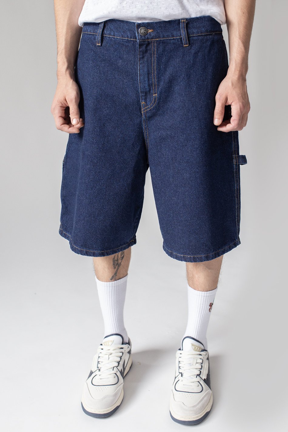 

Джинсовые шорты BERM CARPENTER UNISEX Kaotiko, синий