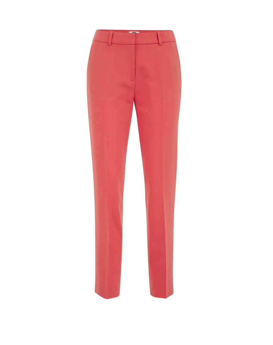 

Облегающие плиссированные брюки WE Fashion, цвет Light red