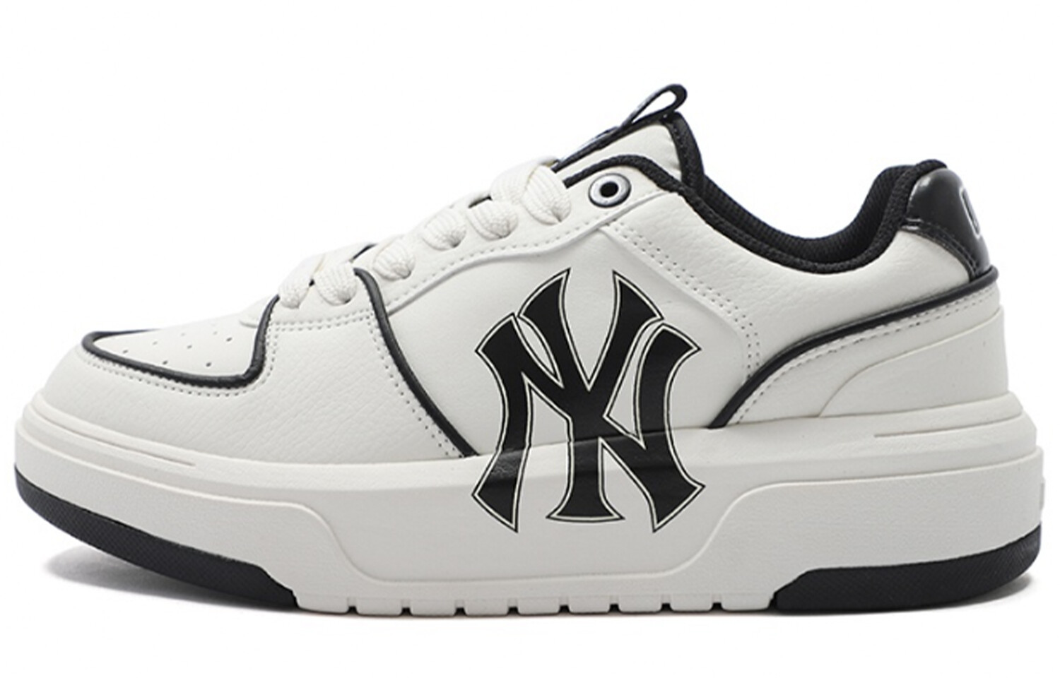 

Кроссовки MLB Chunky Liner Skateboarding Shoes Unisex Low-top Orange/black, бежевый