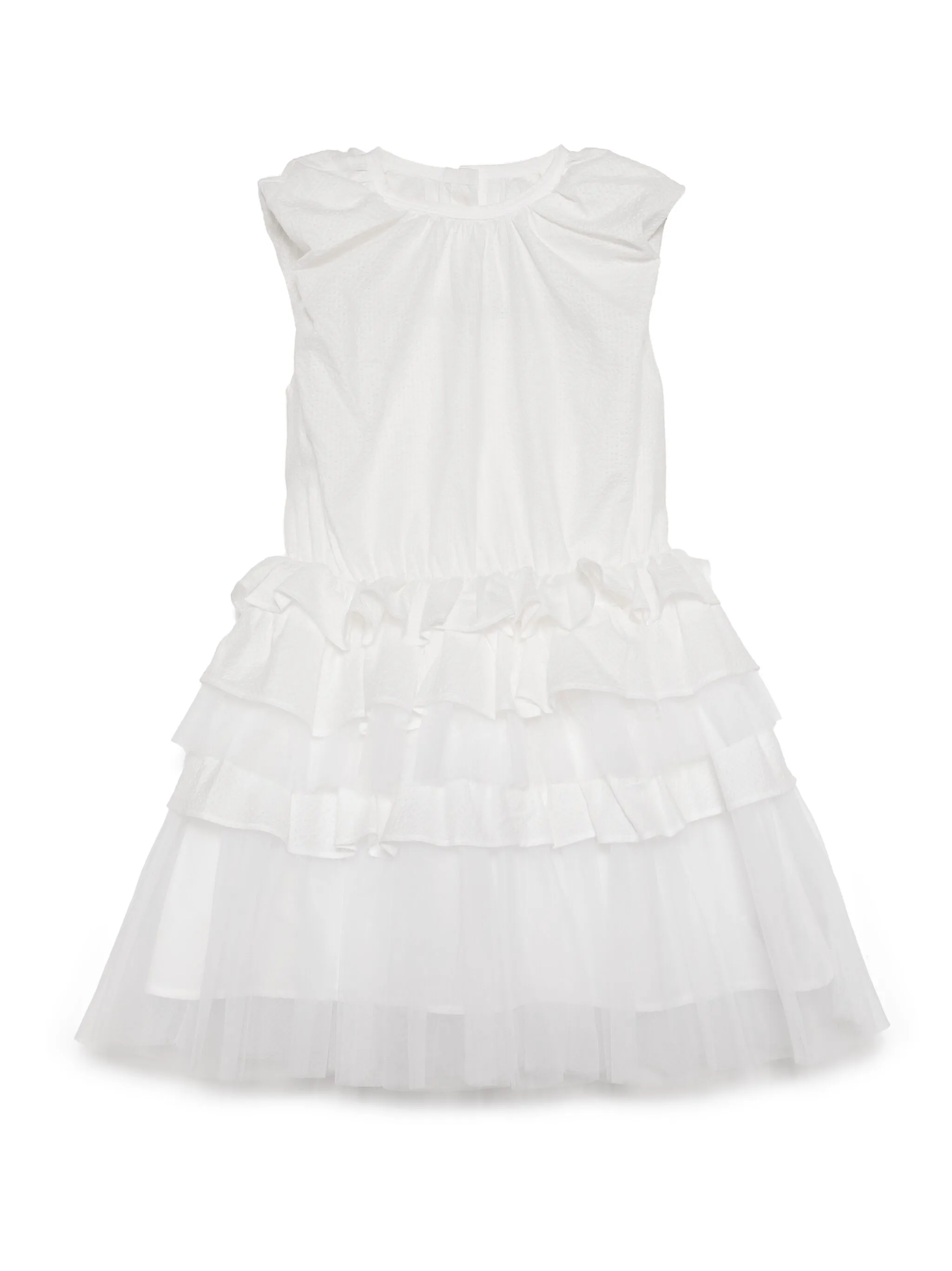 

Платье без рукавов Jnby By Jnby, белый