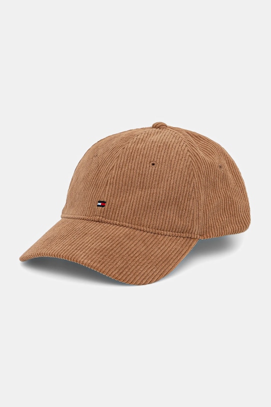 

Кепка из вельвета с козырьком Tommy Hilfiger, коричневый