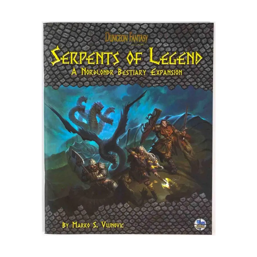 

Serpents of Legend - A Nordlondr Bestiary Expansion, Dungeon Fantasy (Gaming Ballistic), мягкая обложка