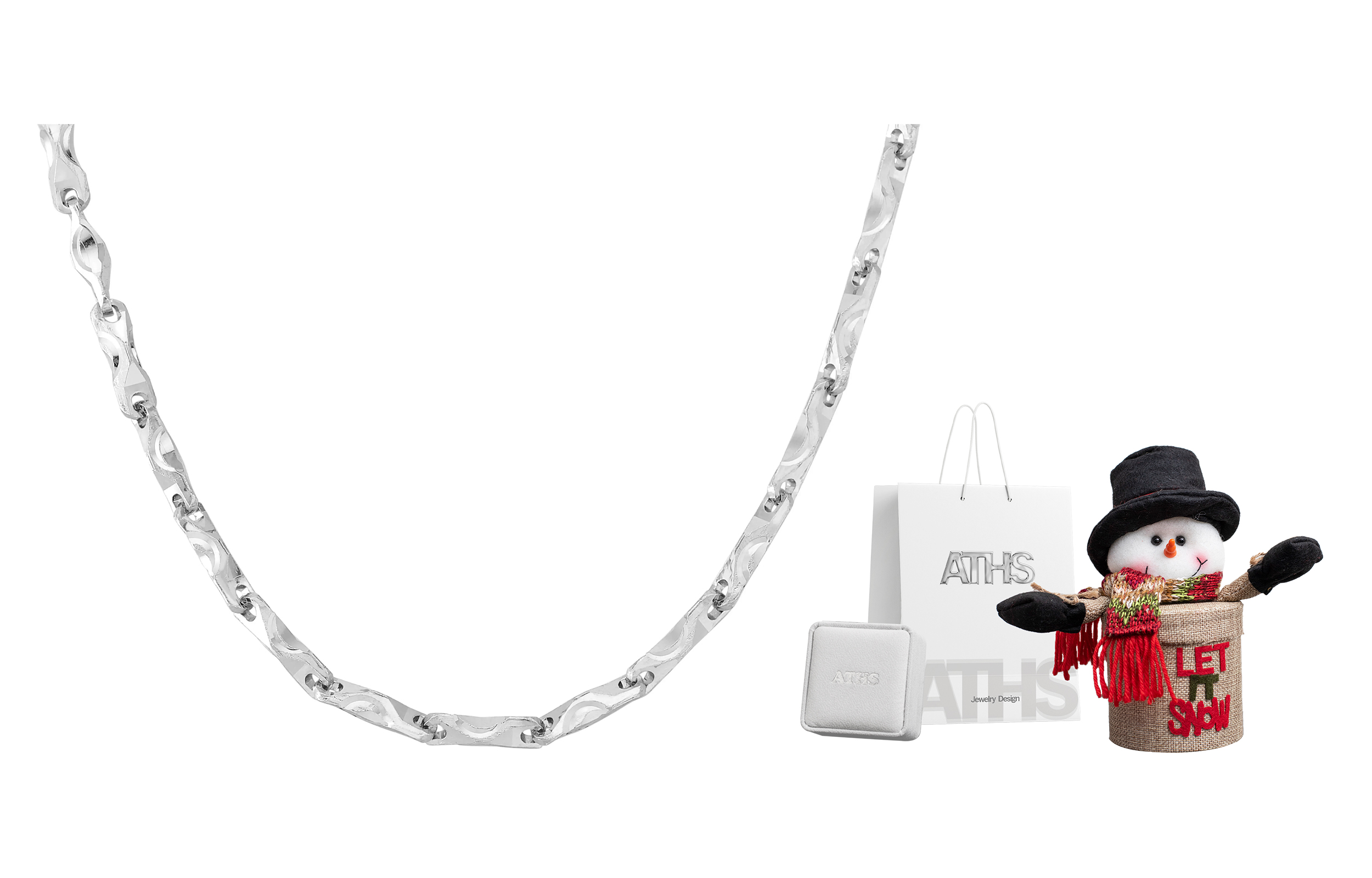 

Унисекс ожерелье ASTAR HADES, Mobius Stitched Necklace (Christmas Gift Box)