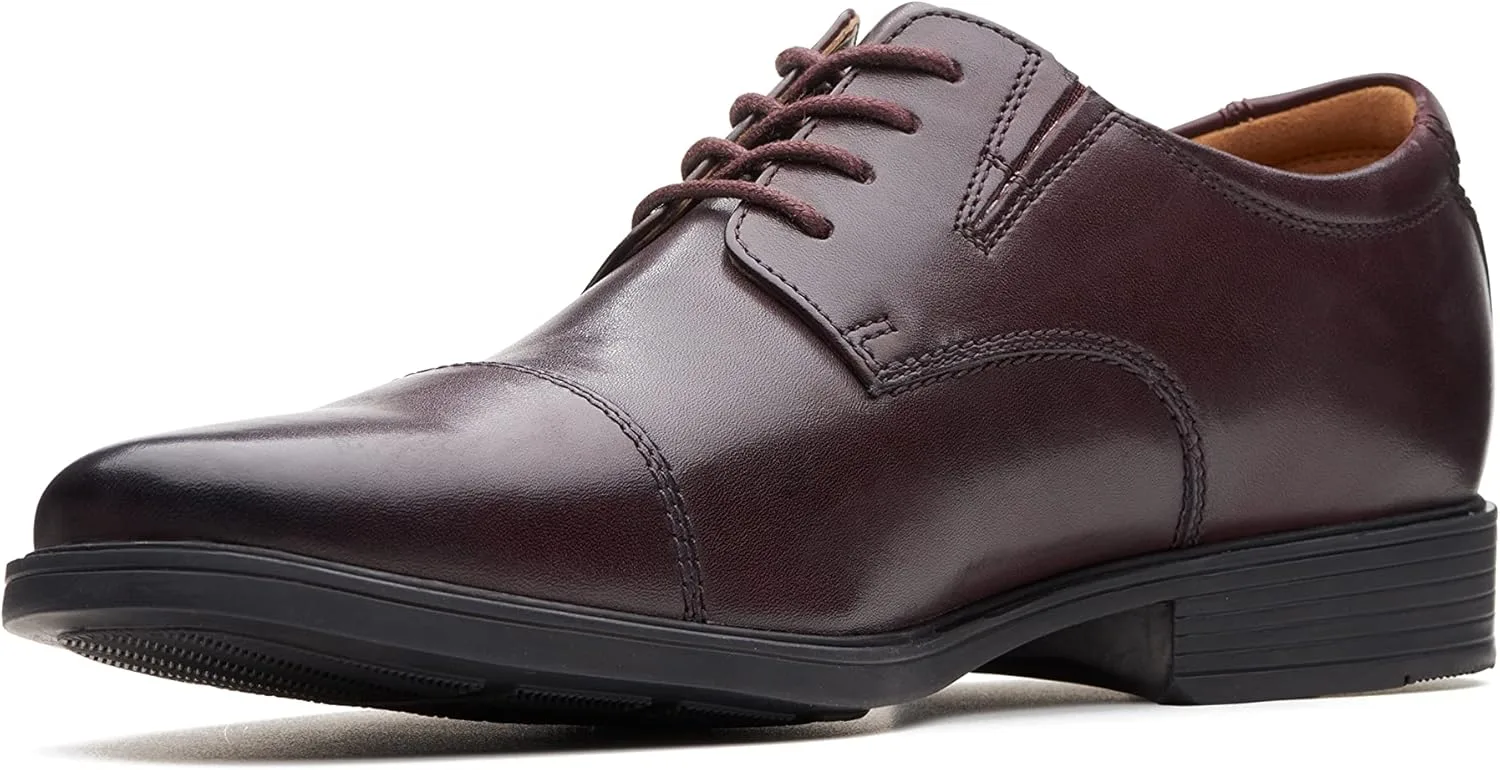 Мужские туфли Clarks Tilden Derby, винный — фото 3
