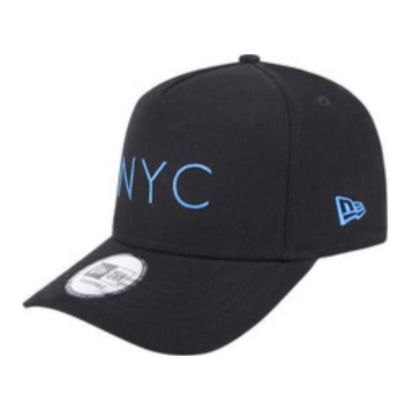 

New Era Бейсболка унисекс черно-синяя, Black/Blue