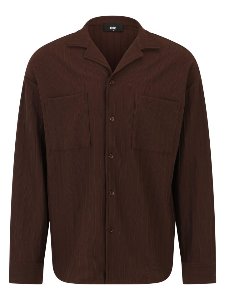 

Футболка DEF Hemden, цвет dark brown