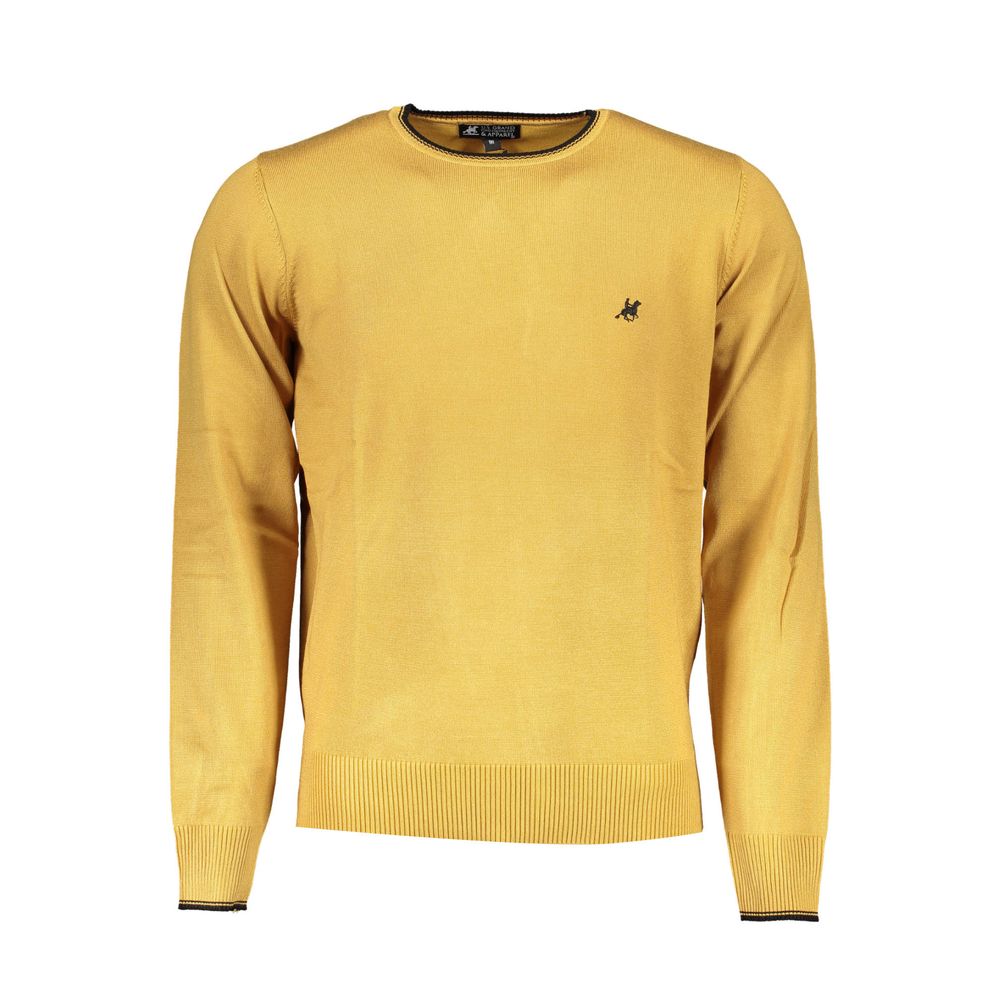 

Желтый нейлоновый свитер U.S. Polo