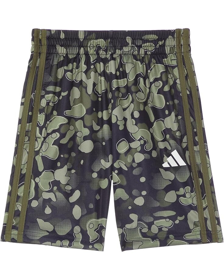 

Шорты adidas Kids AOP Camo Short S24(Big Kid), оливковый