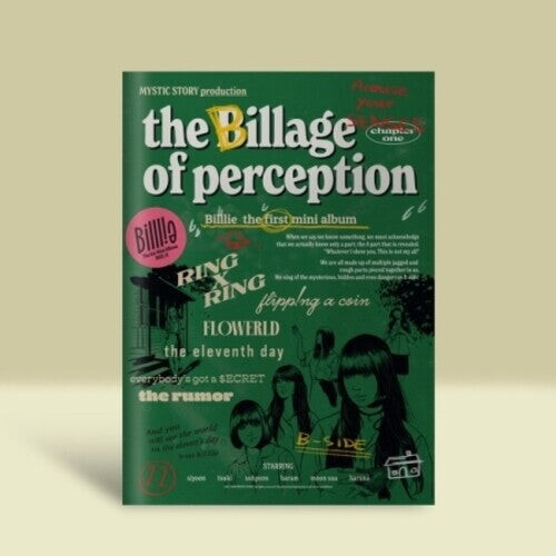 

CD диск Billie: The Billage of Perception: Chapter One (Incl. 76pg Photobook, Poster, Illustration Sticker, Suite Case Sticker, Scratch Card, 2 Photocards + Document Envelope)