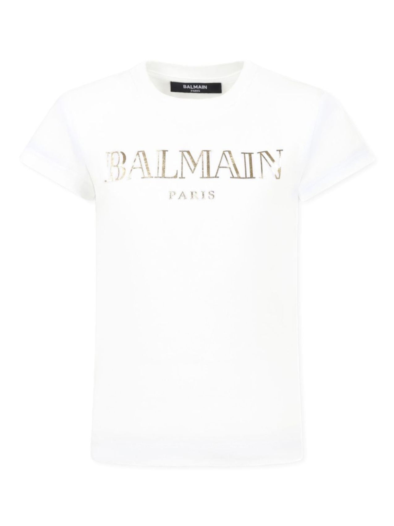 

Balmain Kids футболка с логотипом, белый