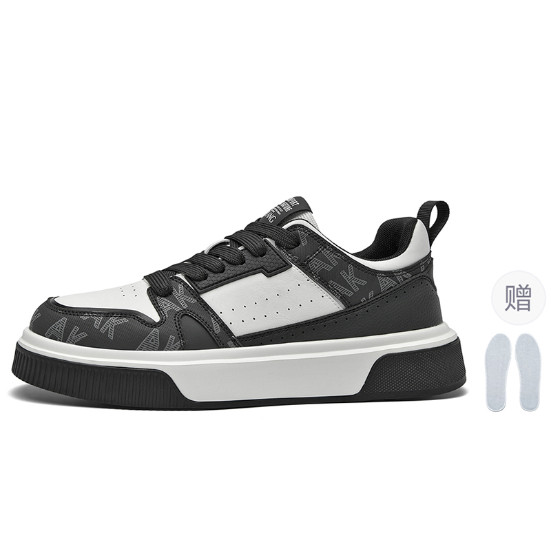 

Коллекция Air Force 1, низкие кроссовки для скейтбординга, мужские, в коробке AOKANG, panda черный[comes with fleece-lined insole 1 pack]