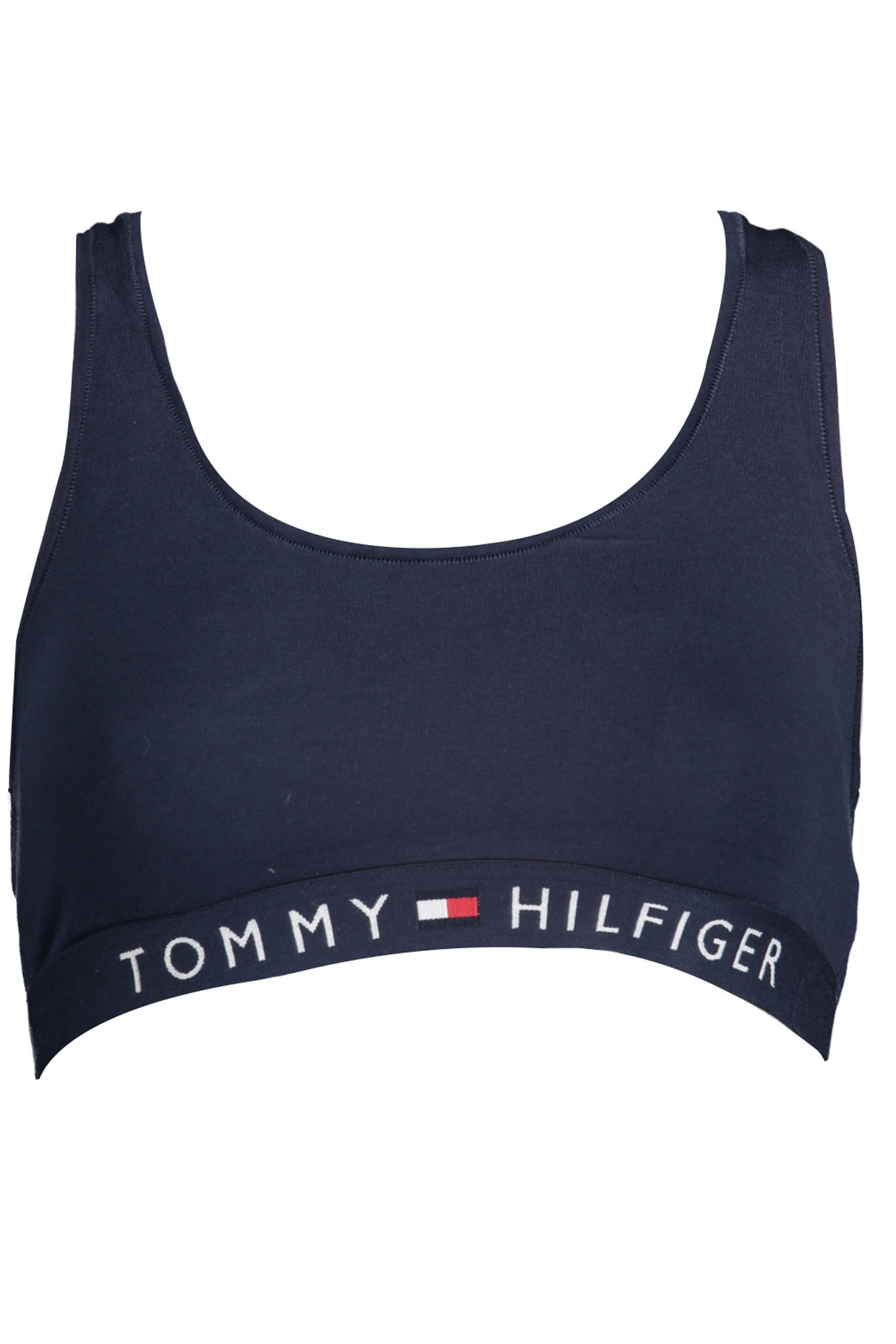 

Бюстгальтер женский Tommy Hilfiger спортивный с логотипом, синий