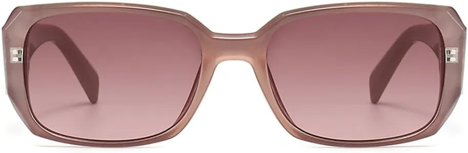 

Солнцезащитные очки в стиле панк с защитой от УФ-излучения UV400 для женщин и мужчин, с заклепками, для занятий спортом на открытом воздухе, бега и езды UYPTK, Pink