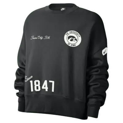 

Толстовка Nike Iowa, цвет Black/Summit White
