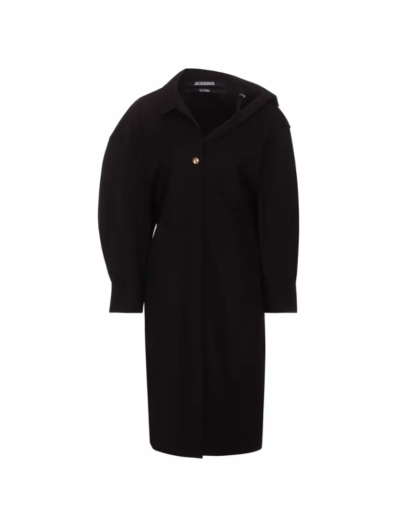 

Платье-рубашка Chemise Jacquemus, черный