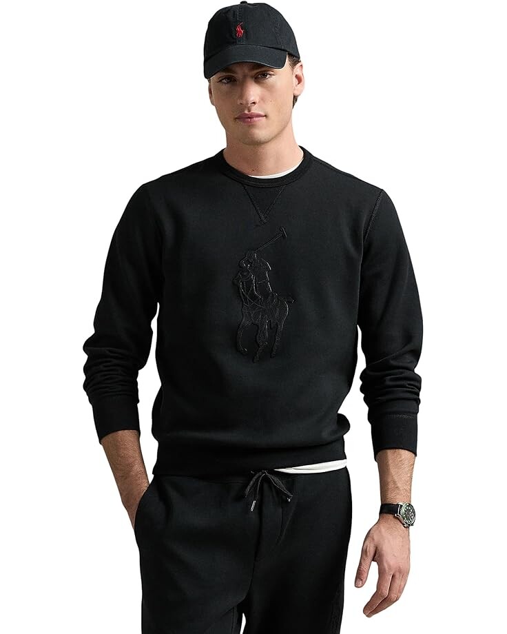 

Толстовка Polo Ralph Lauren Double-Knit Sweatshirt, цвет Polo Black