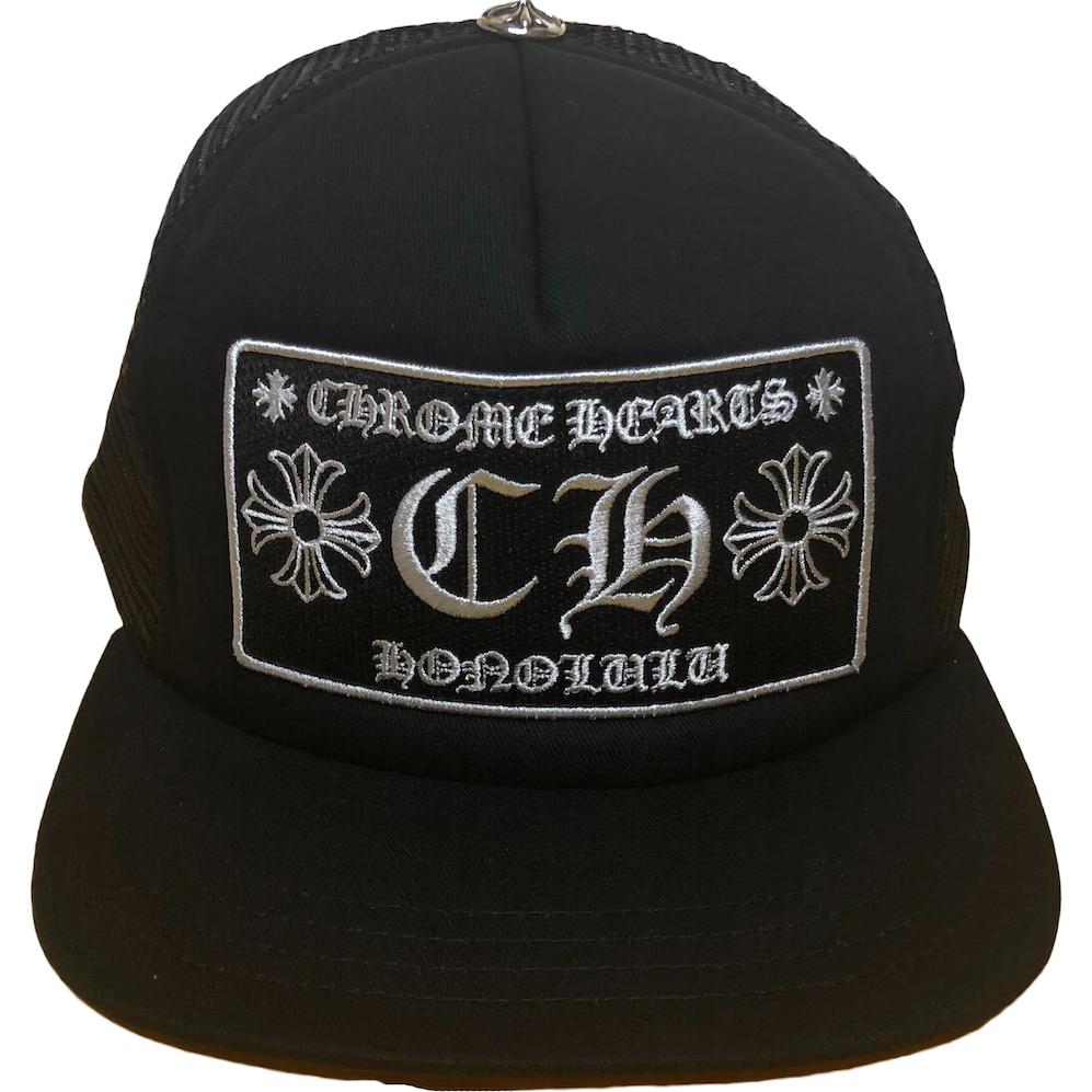 

Honolulu Exclusive Ch Trucker Hat Chrome Hearts, черный