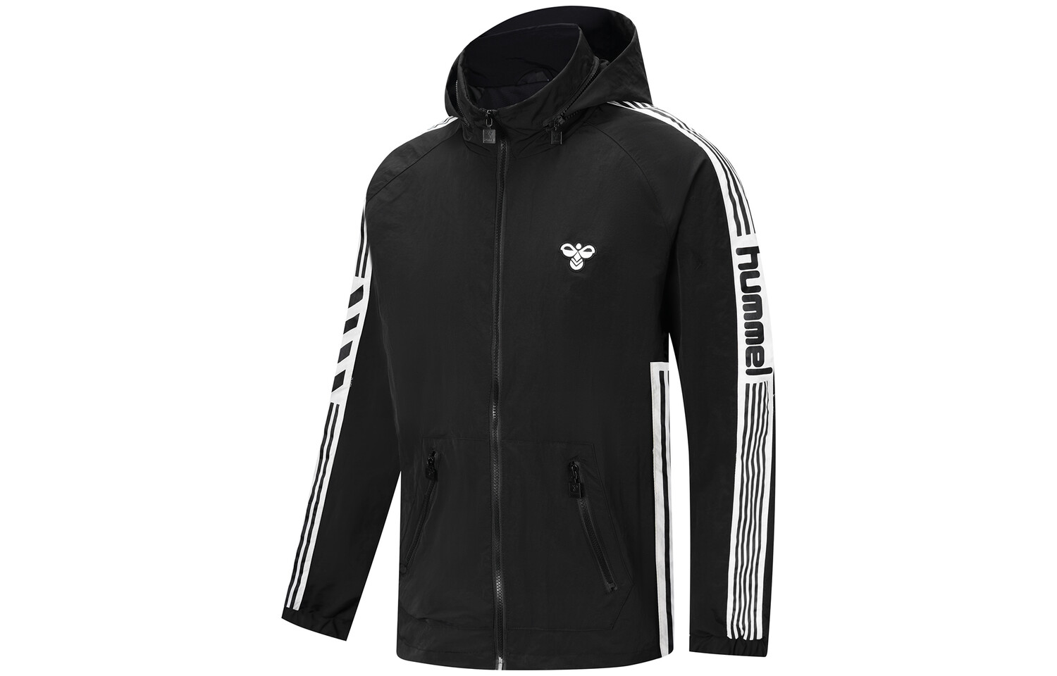 

Куртка унисекс Hummel, цвет Black + apricot